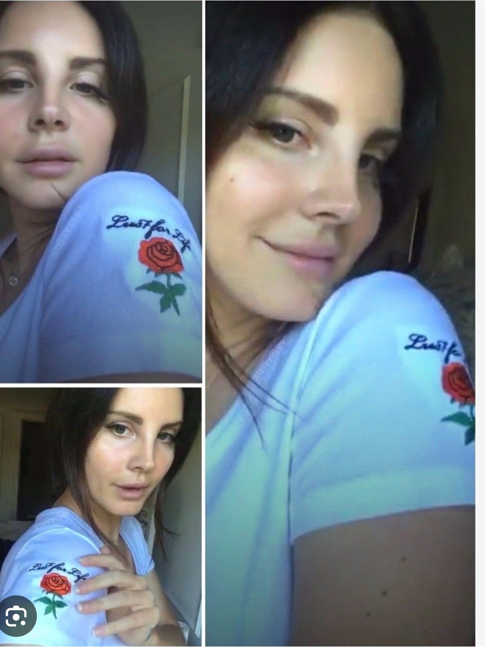 RARE Lana Del Rey Lust For Life Embroidered Top M Official Merchandise